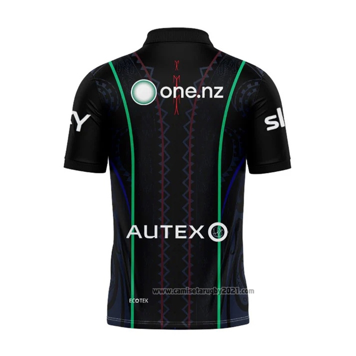 Camiseta Polo Nueva Zelandia Warriors Rugby 2024 Indigena